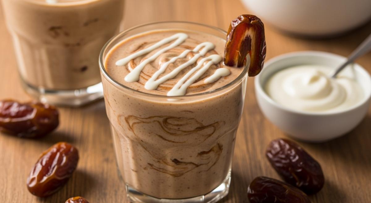 Hurma ve Yoğurtla Ev Yapımı İçecek Tarifi