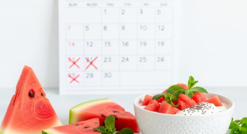 Karpuz Detoks Takvimde Uc Gun Isaretli