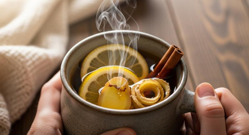 kis icin zencefil tarcin balli limonlu icecek