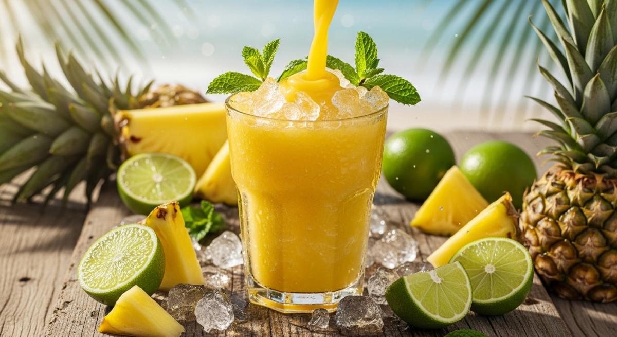 Lime Ananas Smoothie Ferah ve Besleyici Tarif