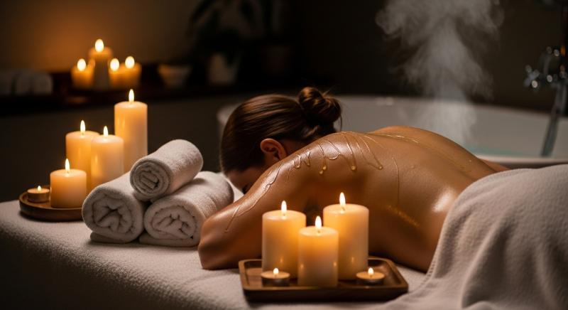 masaj sonrasi ev spa dinlenme