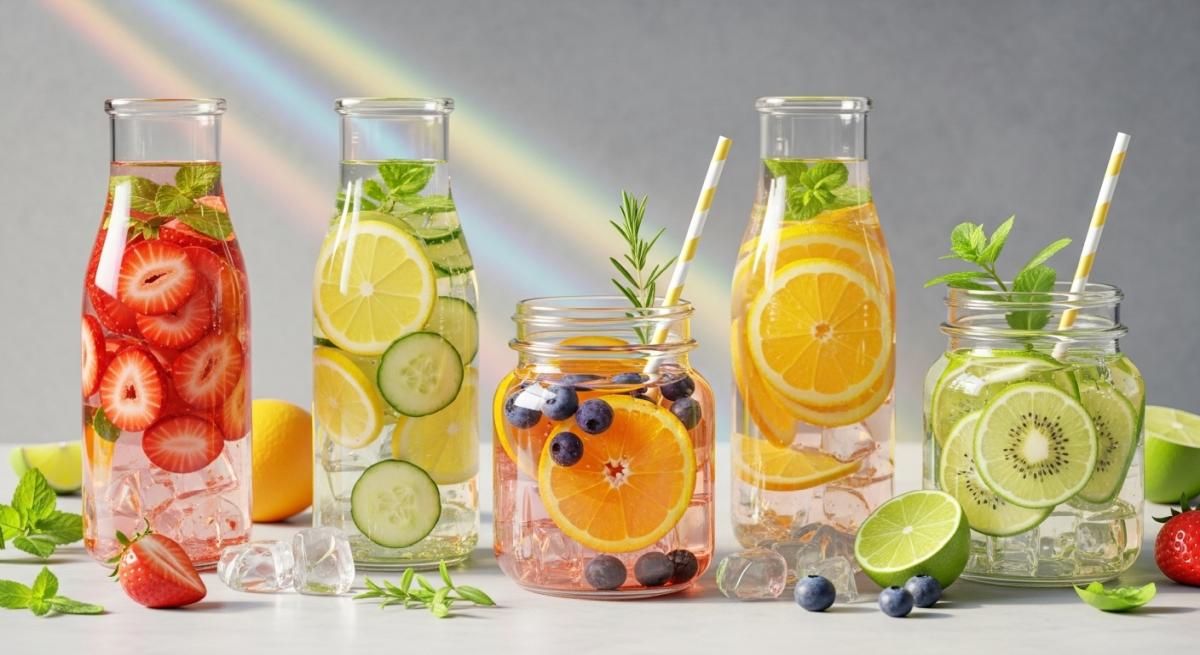 Meyveli Detoks Esintili İçecek Tarifleri Aromalı Sular