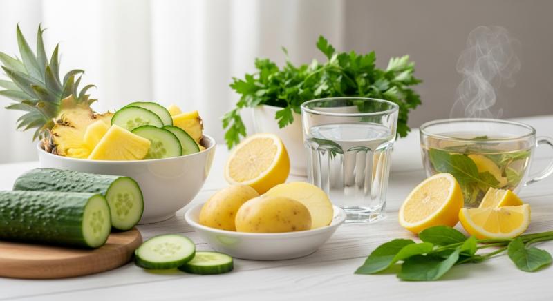 Ödem Konusunda Hafif Hissettiren Yiyecek Fikirleri