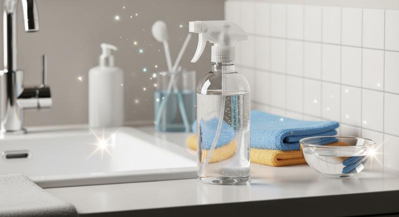 oksijenli su pratik temizlik sahnesi