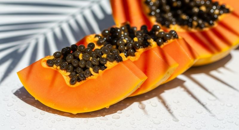 papaya tropikal meyve canlilik ve tazelik