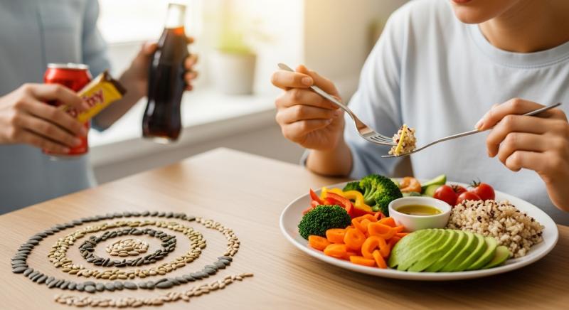 parlak cilt icin dengeli ve yavas yeme ritmi