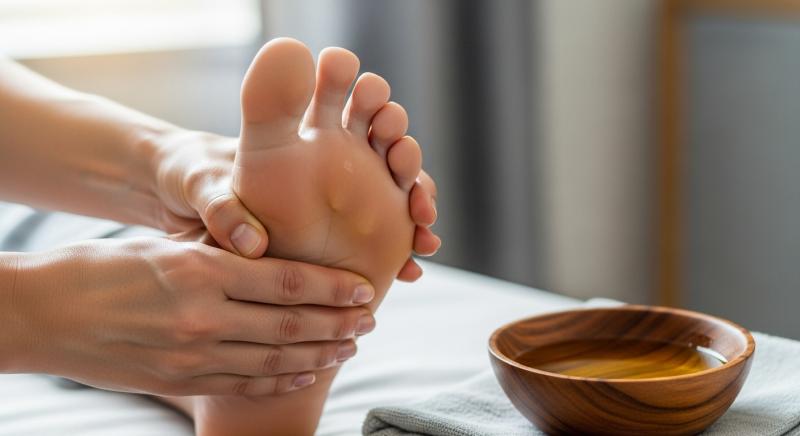 refleksoloji ayak masaji jojoba yagi