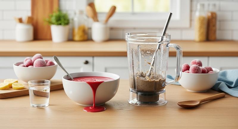 smoothie bowl hata gorsellestirme sahnesi