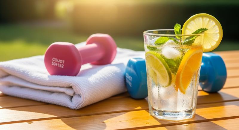 spor sonrasi serinletici soguk detoks icecegi
