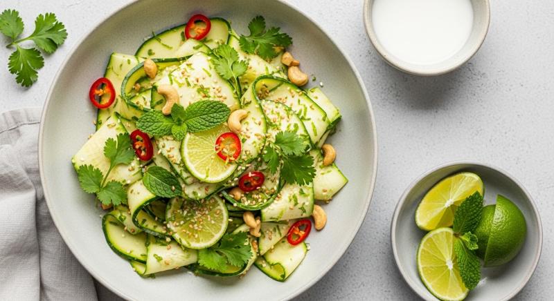 Tropik Kabak Salatasi Hindistan Cevizi Limon Cin Kisnis