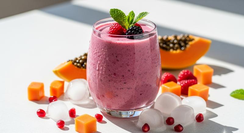 yaz ferahligi antioksidan smoothie