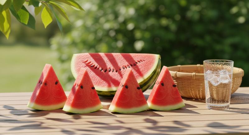 yaz piknik karpuz ferahligi