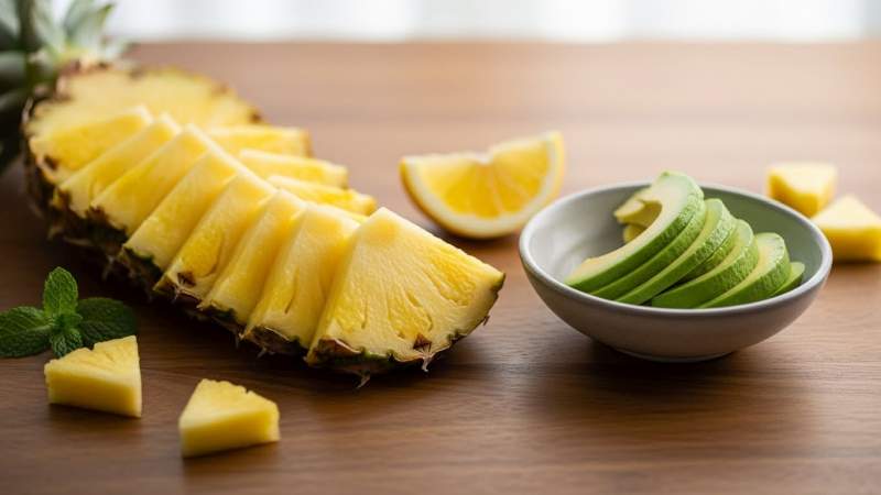 ananas avokado beden sinyalleri dogal editorial