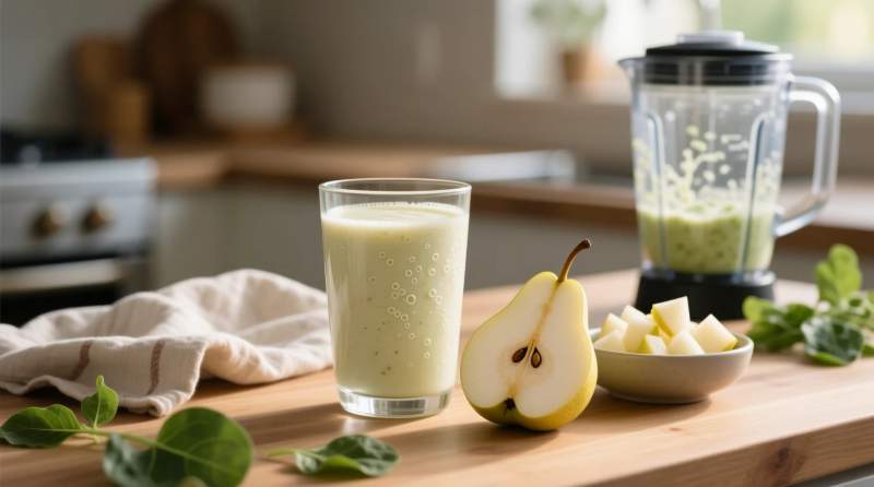 armutlu detoks smoothie gunluk rutin hafif fotograf