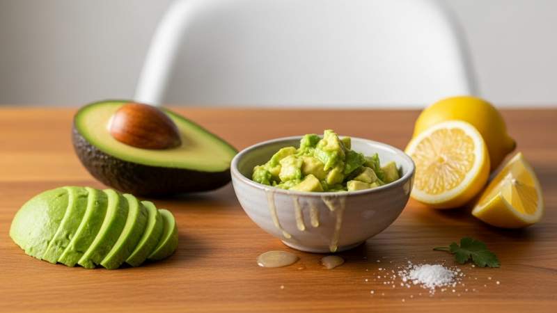 avokado lemon hafif ogun dogal editorial