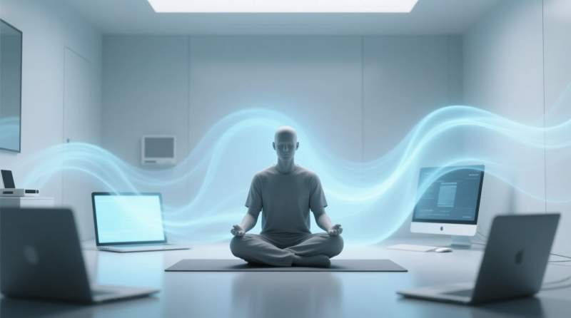 dijital uyaranlardan arinmis zihinsel sakinlik