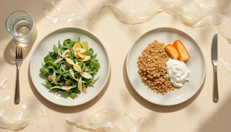 hafif beslenme sadelik esnek rutinler