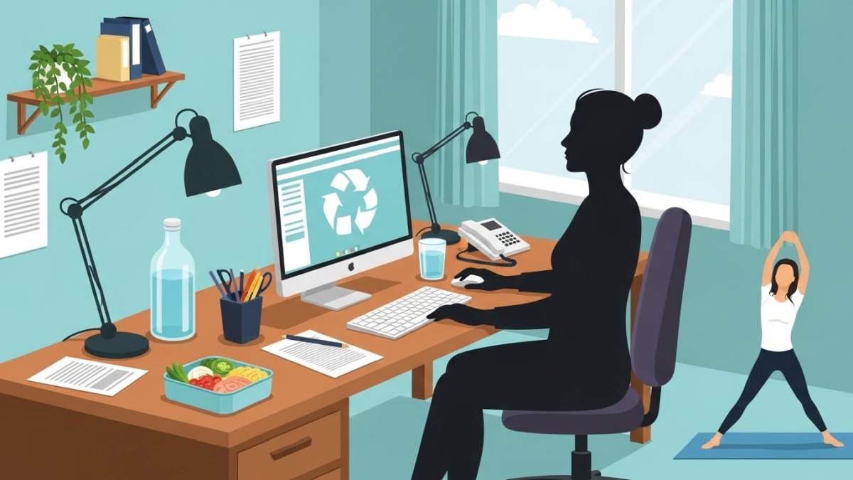 Ofiste Sağlık Çalışanlar İçin 6 Basit Günlük Detoks Rutini