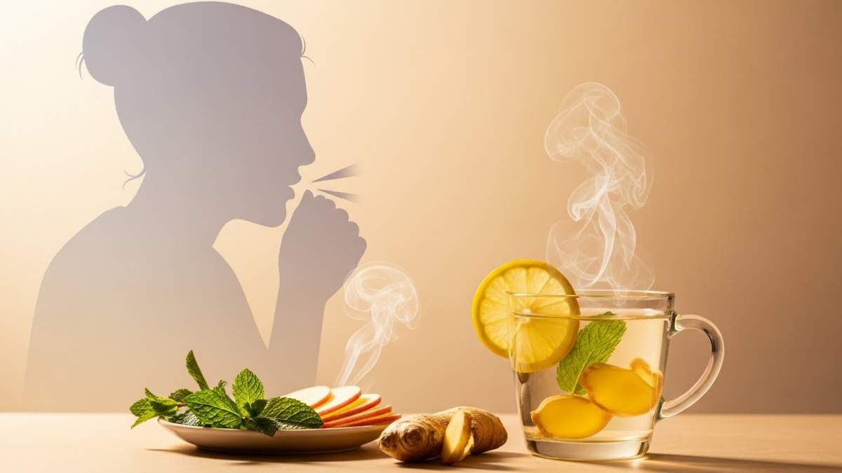 Öksürük Dönemlerinde Rahatlatıcı Detoks İçecek Fikirleri