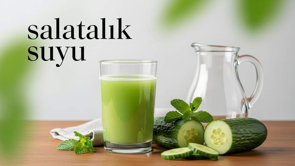 Faydaları İle Dikkat Çeken Salatalık Suyu Nasıl Yapılır