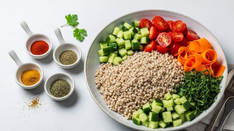 teff salatasi uyarlanabilir hafif aromatik tarif