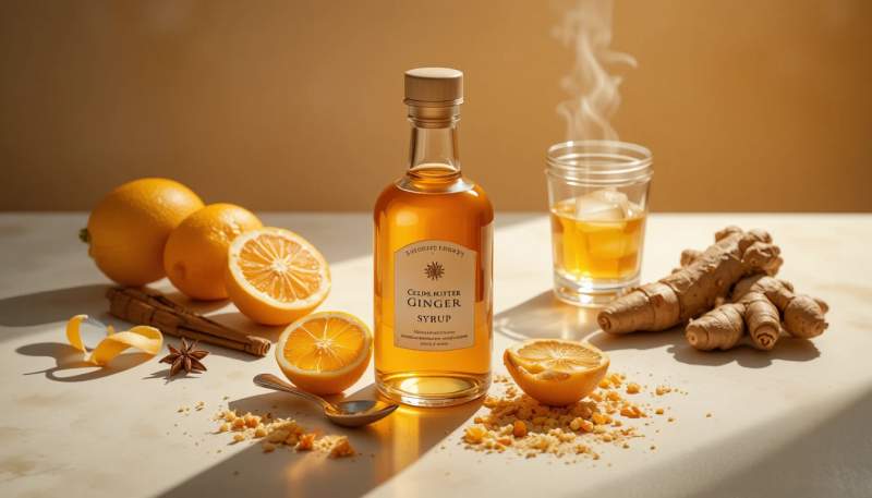 zencefil surubu aroma ozellestirme pro dogal sahne