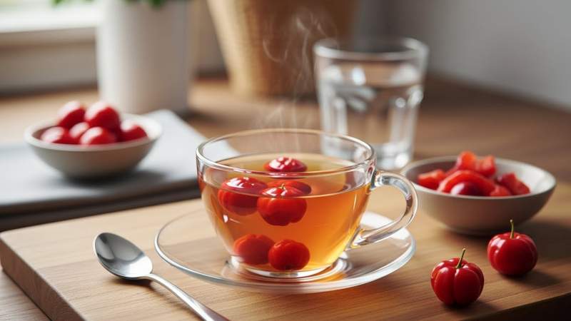 aserola cayi gunluk kullanim sekli