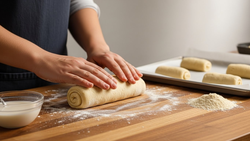 badem unlu hamurda ideal kivam hazirlanisi