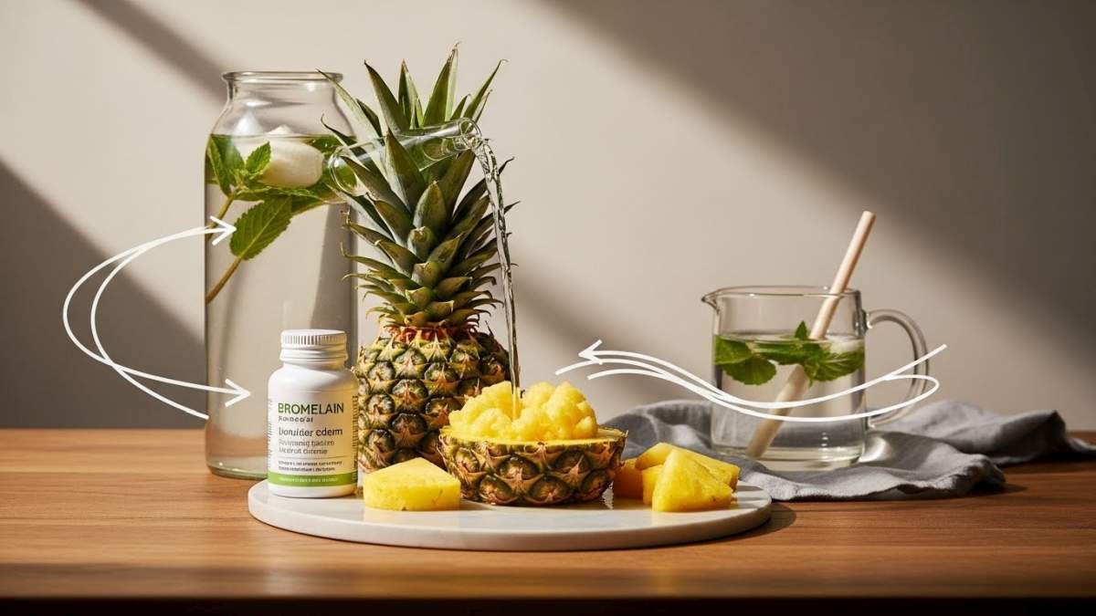 Doğal Yollarla Ödem Atma Bromelain ve Lenfatik Sistem Rehberi