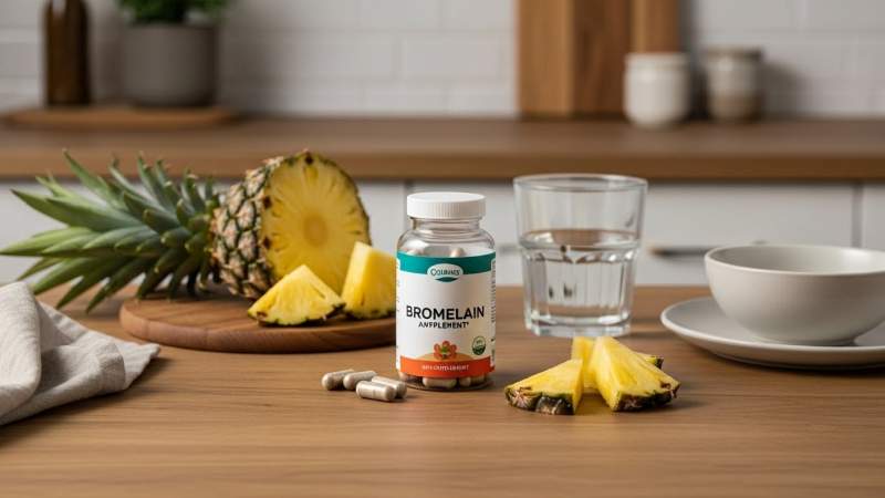 bromelain takviyesi ve dogal ananas kullanimi