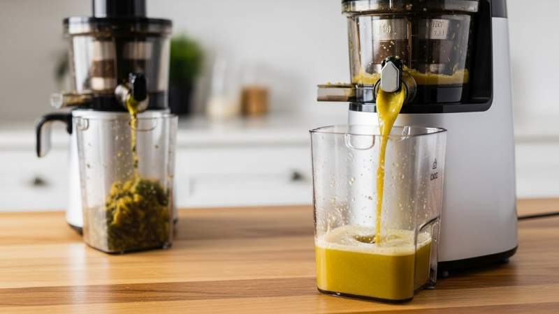 soguk sikim ile detoks shot hazirlanisi