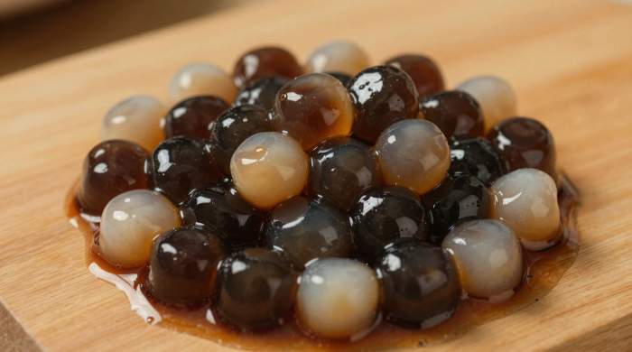 topyoka incilerinin esmer seker surubunda lezzetlenmesi