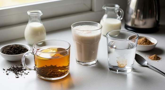 adaptogen icecekleri farkli sivi bazlari