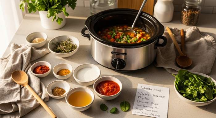 crockpot esnek tarifler ve yaratici dokunuslar