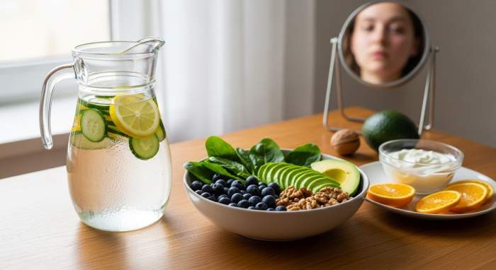 goz alti morluklari beslenme ve sivi dengesi