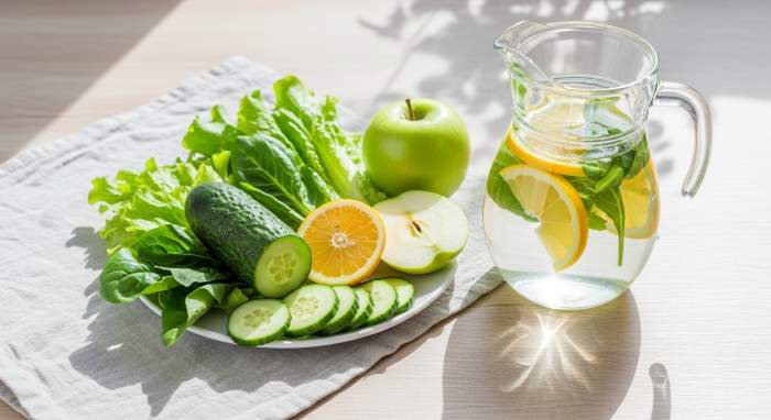 hafif besinlerle odem azaltma dengesi