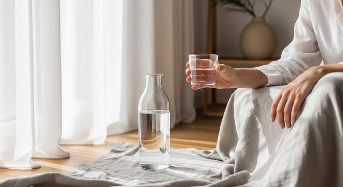 lenf sistemi icin yeterli su tuketimi