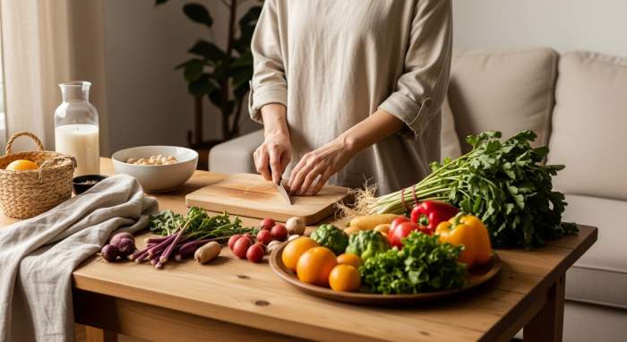 mevsimsel beslenme ve surdurulebilir hafiflik