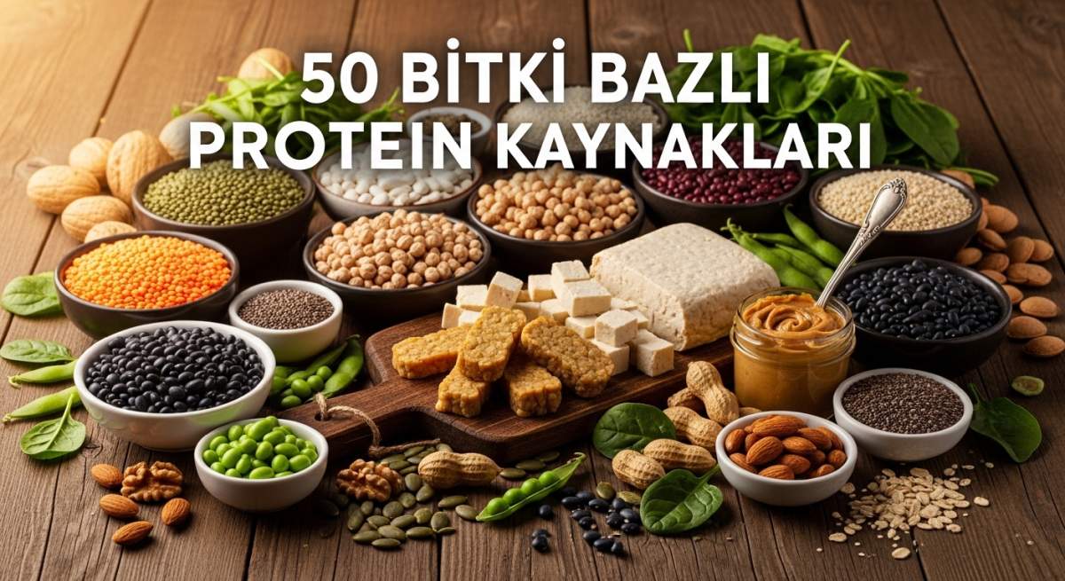 Bitki Bazlı Protein Kaynakları: En İyi 50 ve Faydaları
