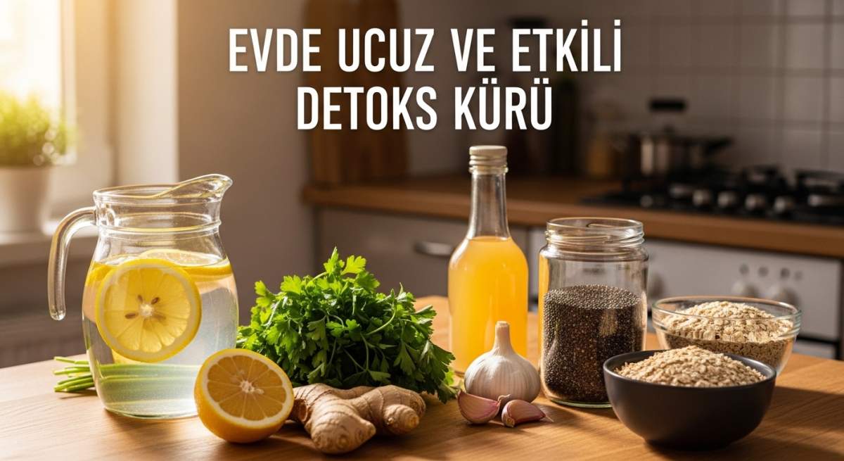 Enflasyona Rağmen Evde Ucuz ve Etkili Detoks Kürü Yapın