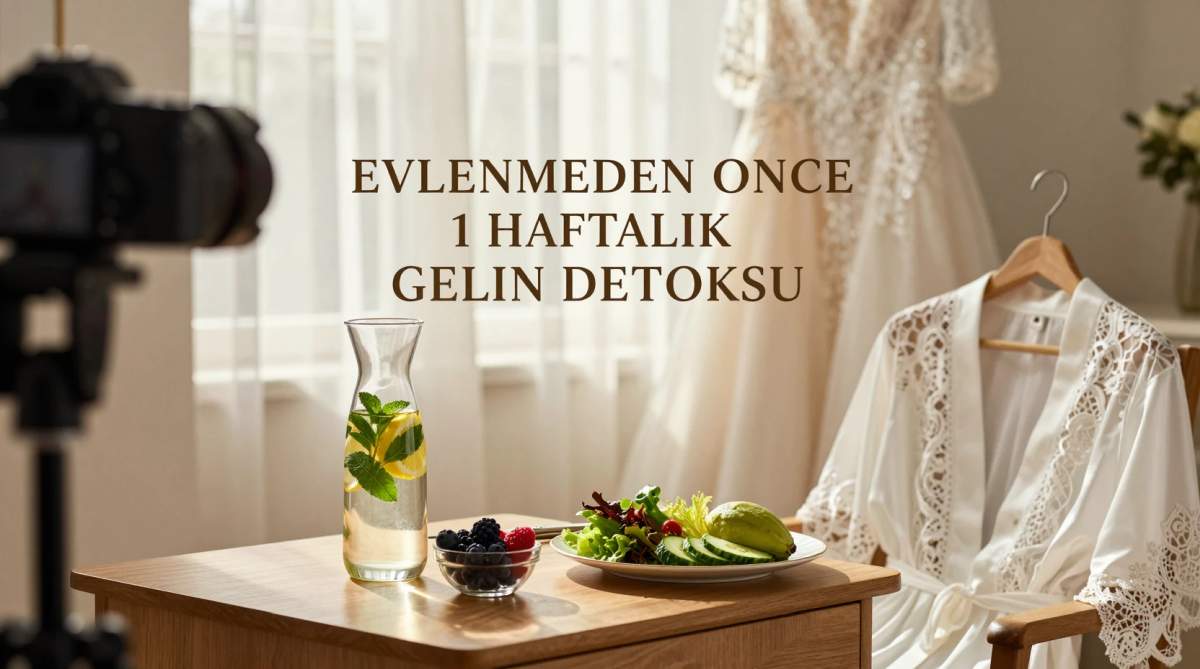 Evlenmeden Önce 1 Haftalık Gelin Detoksu: Işıldayan Görünüm