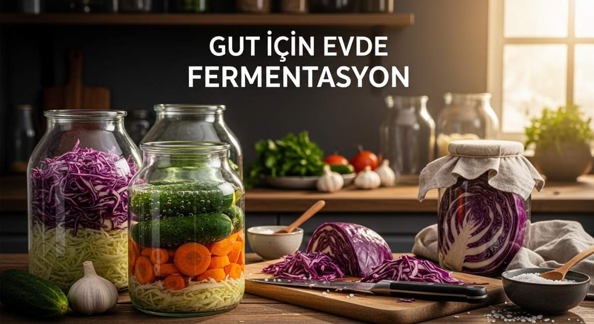 Gut Sağlığına Fermentasyon: Evde Kolay Yapım Yöntemleri