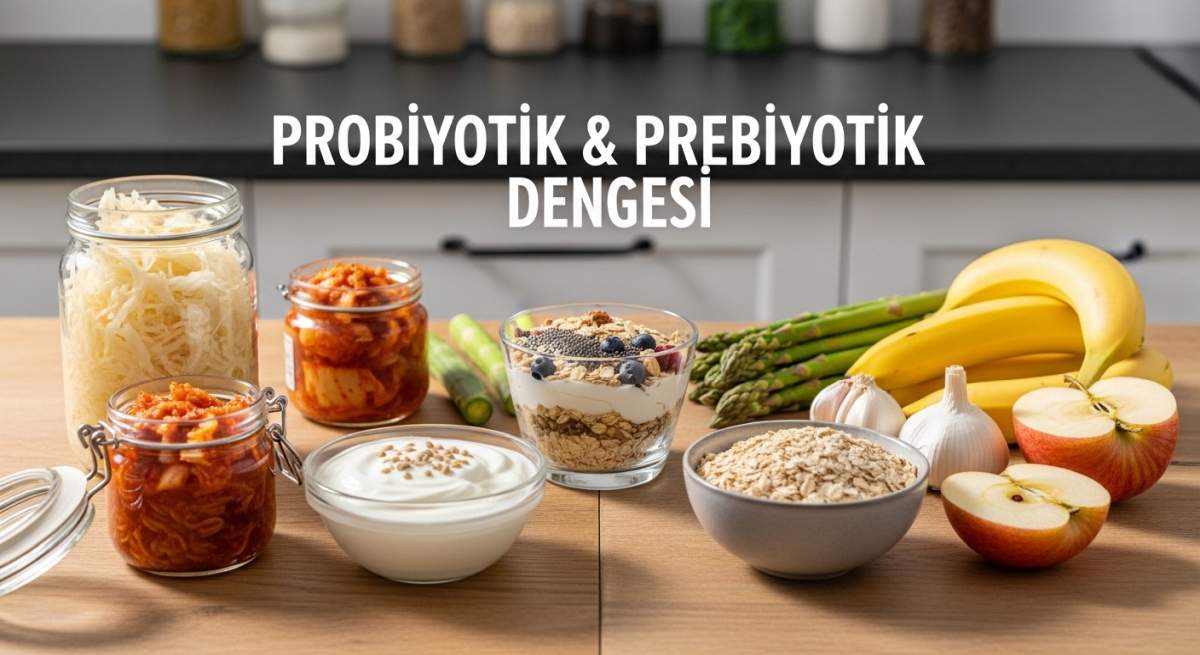 Probiyotik & Prebiyotik Dengesi: Bağırsak Florası Yenileme Kürleri