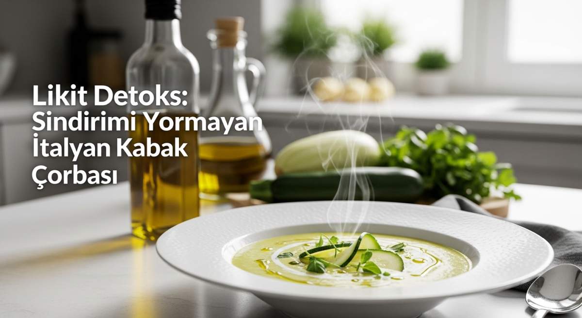 Likit Detoks: Sindirimi Yormayan İtalyan Kabak Çorbası