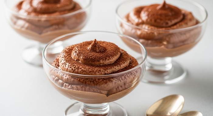 Hindistan Cevizi Sütlü Laktozsuz Çikolatalı Mousse