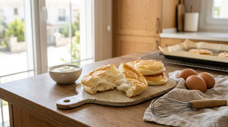Viral Cloud Bread Tarifi: Adım Adım Bulut Ekmeği Yapımı