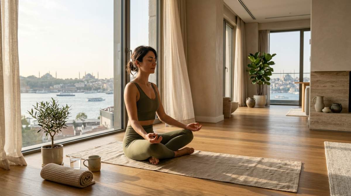 Evde 10 Dakika Yoga Rutini: Güne Zinde Başla